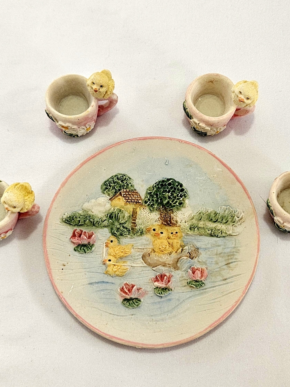 Vintage Chick Mini Tea Set • Cottagecore Decor